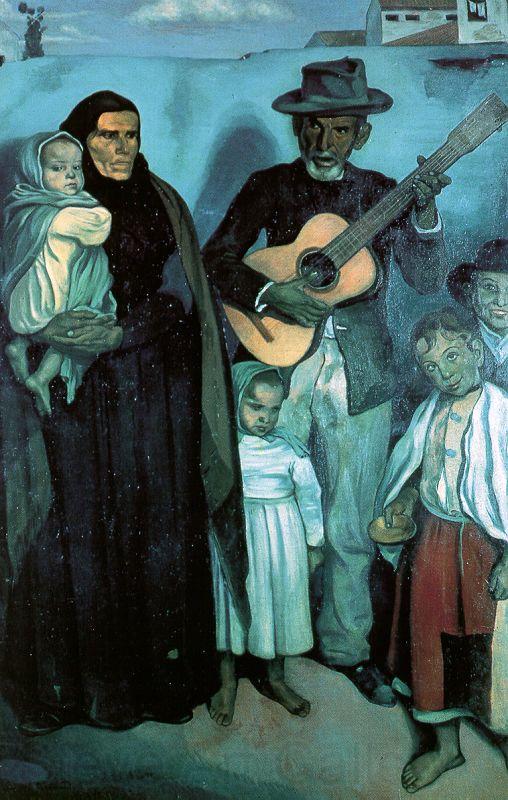 Emile Bernard Spanish Musicians Spain oil painting art